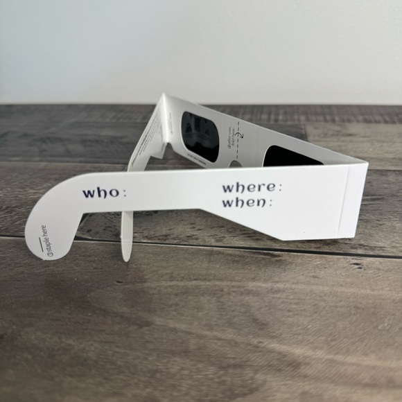 Solar Eclipse Glasses Set of 4 - Picture 9 of 15